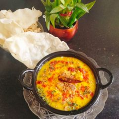 Restaurant style Moong dal tadka😋😋 A picture of Restaurant style Moong dal tadka😋😋.