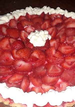 Una foto de Tarta de frutillas