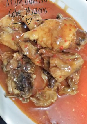 Foto resep Ayam Goreng Cabe Maizena