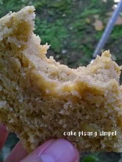 Foto resep Cake Pisang Simpel