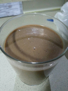 Una foto de Batido chocolate a mi manera