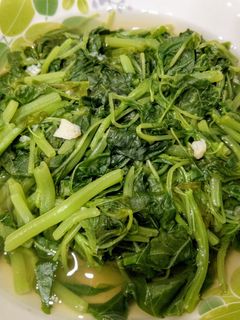 蒜炒莧菜 的食譜成品照片
