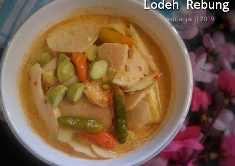 Resep Lodeh Rebung | Cara Bikin Lodeh Rebung Yang Enak dan Simpel