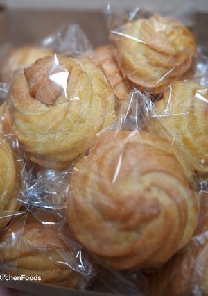 Foto resep Soes vanilla custard ala Ki'chen Foods