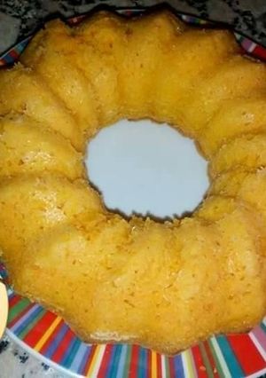 Una foto de Bizcocho de zanahoria en microondas