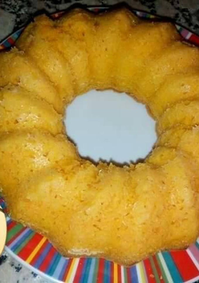 Una foto de Bizcocho de zanahoria en microondas