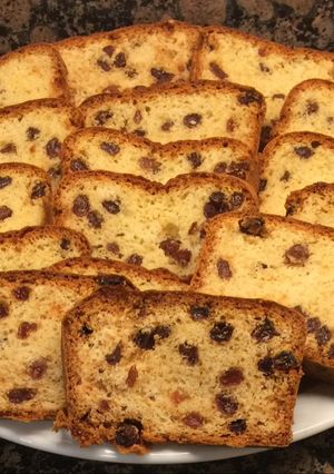 Foto principal de Bizcocho de pasas sin gluten