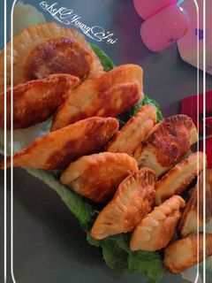 عکسی از دستور پیراشکی گوشت🌮✨