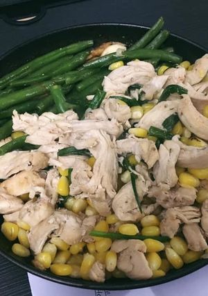 Hình của món [Giảm cân - eat clean #D_1] Ức gà xào rau củ _370calo.