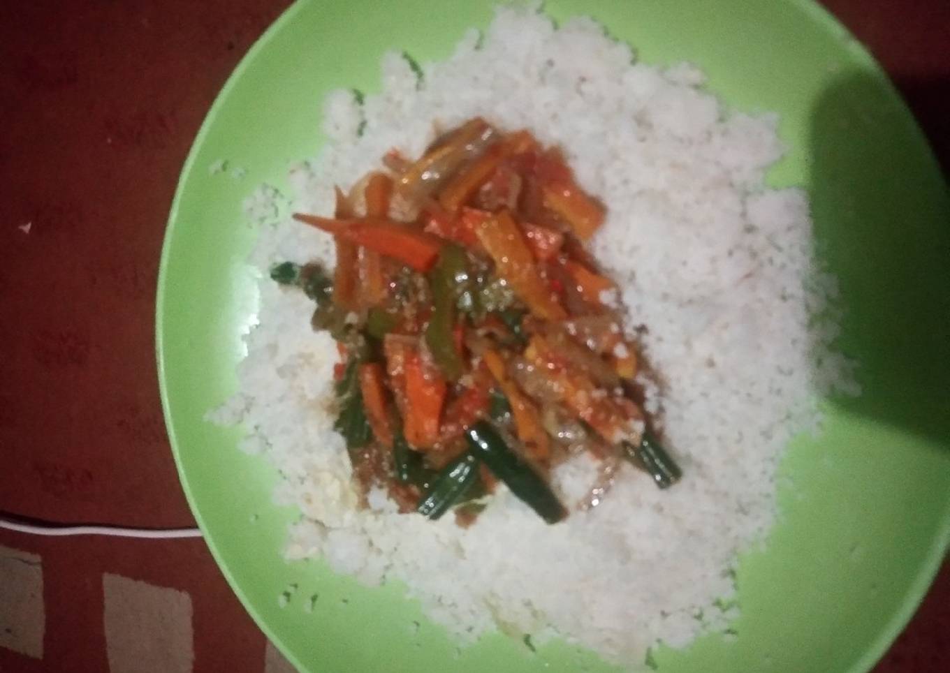 Baskin masara with vegetables soup