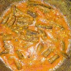 Masala Bhindi(Masala Okra) A picture of Masala Bhindi(Masala Okra).