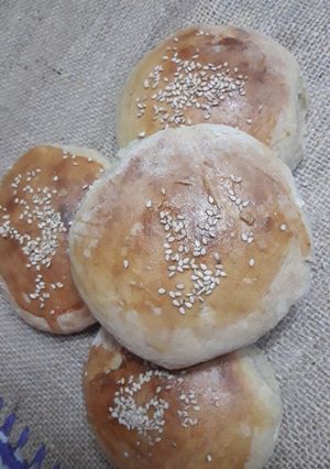 Una foto de Pan de papas para hamburguesas