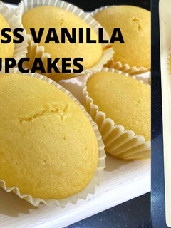 ओवन के बिना एगलेस वनीला कपकेक(vanilla cup cake recipe in hindi) रेसिपी मुख्य फोटो