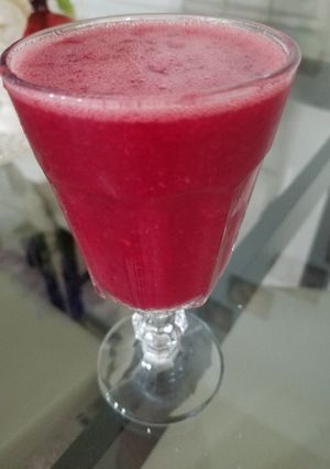 صورة لوصفة عصير الشمندر