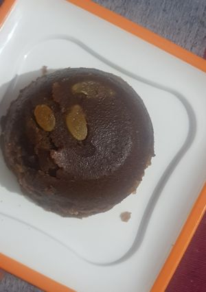 A picture of Parle g biscuit cake.