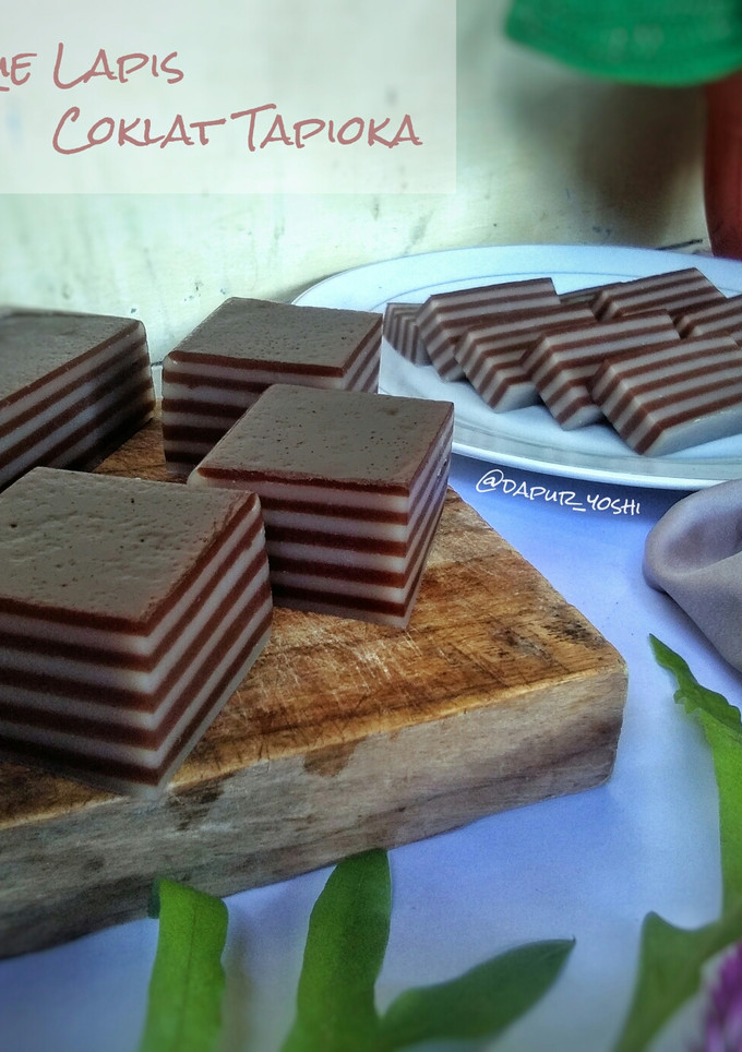 Foto resep Kue Lapis Coklat Tapioka