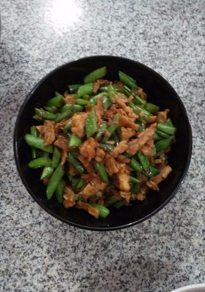 Foto resep Tumis buncis tahu kecap