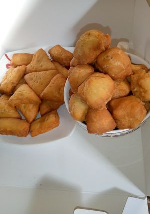 A picture of Coconut cincin.