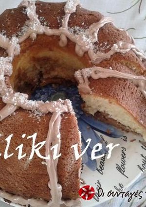 Φωτογραφία της συνταγής Κέικ με καρύδα και μερέντα