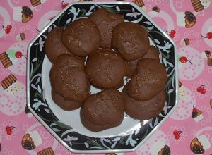 Una foto de Galletitas de chocolate