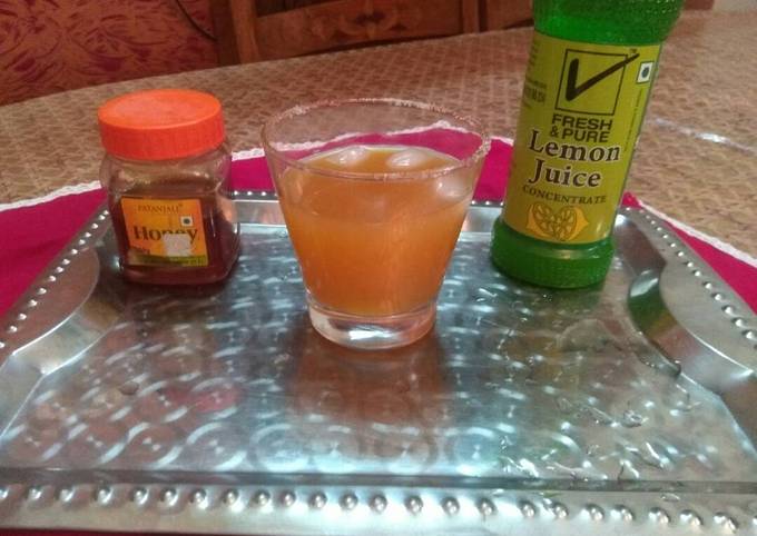 Recipe of Perfect Limeade with Orange juice