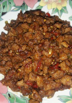 Foto resep Proteina pedas manis