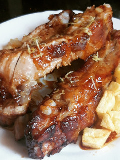 Una foto de Costillas de cerdo con miel y limón