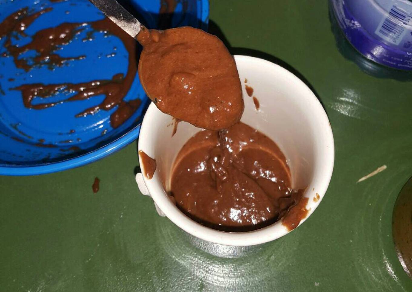 Microwave chocolate mini cakes