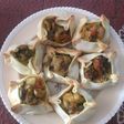 Empanadas de berenjena