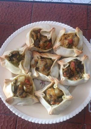 Una foto de Empanadas de berenjena