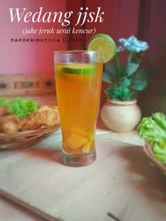 Foto resep Wedang jahe jeruk serai kencur