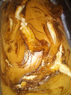 Una foto de Budín dulce de leche