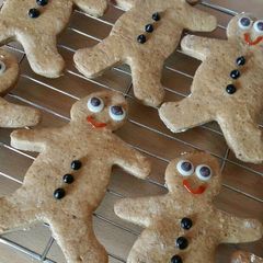 A picture of Vickys Gingerbread Men -Christmas & Halloween GF DF EF SF NF.