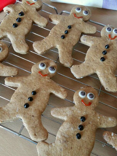 A picture of Vickys Gingerbread Men -Christmas & Halloween GF DF EF SF NF.