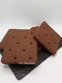 Una foto de Galletas de chocolate para sándwich de helado