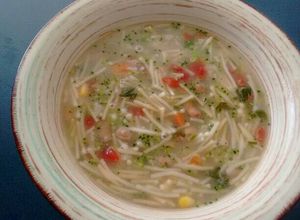 Una foto de Sopa Minestrone. ॐ