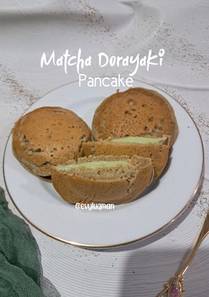 Foto resep Matcha Dorayaki Pancake