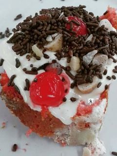 Una foto de Barra de cerezas y nueces para San Valentín
