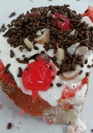 Una foto de Barra de cerezas y nueces para San Valentín