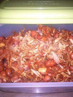 Foto resep Balado teri kacang nampol.