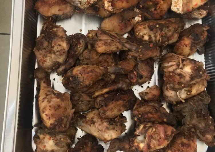 Simple Way to Make Super Quick Homemade Peppered Grilled Chicken