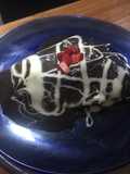 Crepas de chocolate amargo y fresa