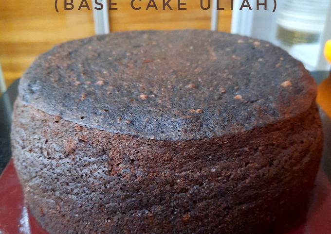 Bolu Coklat Kukus / Base Cake Ultah - cookandrecipe.com
