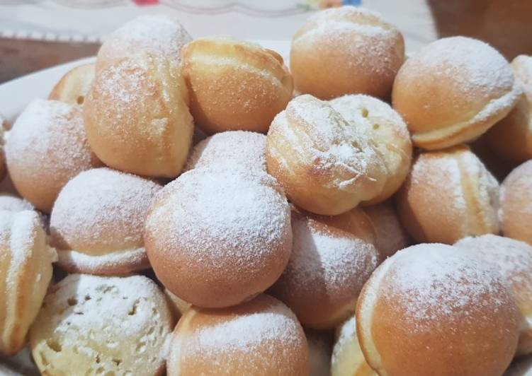 Resep Poffertjes dari discard sourdough starter yang Enak