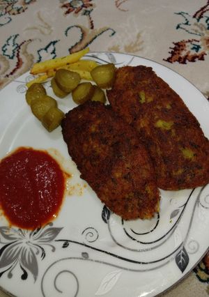 عکسی از دستور کوکی سیب زمینی