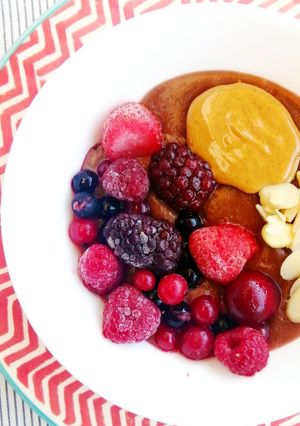 Foto de Papinhas aveia e frutos vermelhos