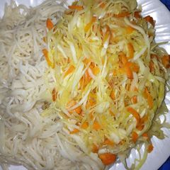 A picture of Sautéed cabbage.