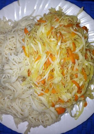 A picture of Sautéed cabbage.