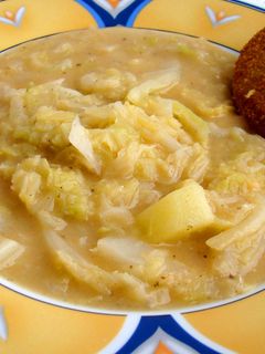 Kelkáposzta főzelék recept II recept fotója
