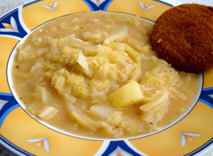 Kelkáposzta főzelék recept II recept fotója